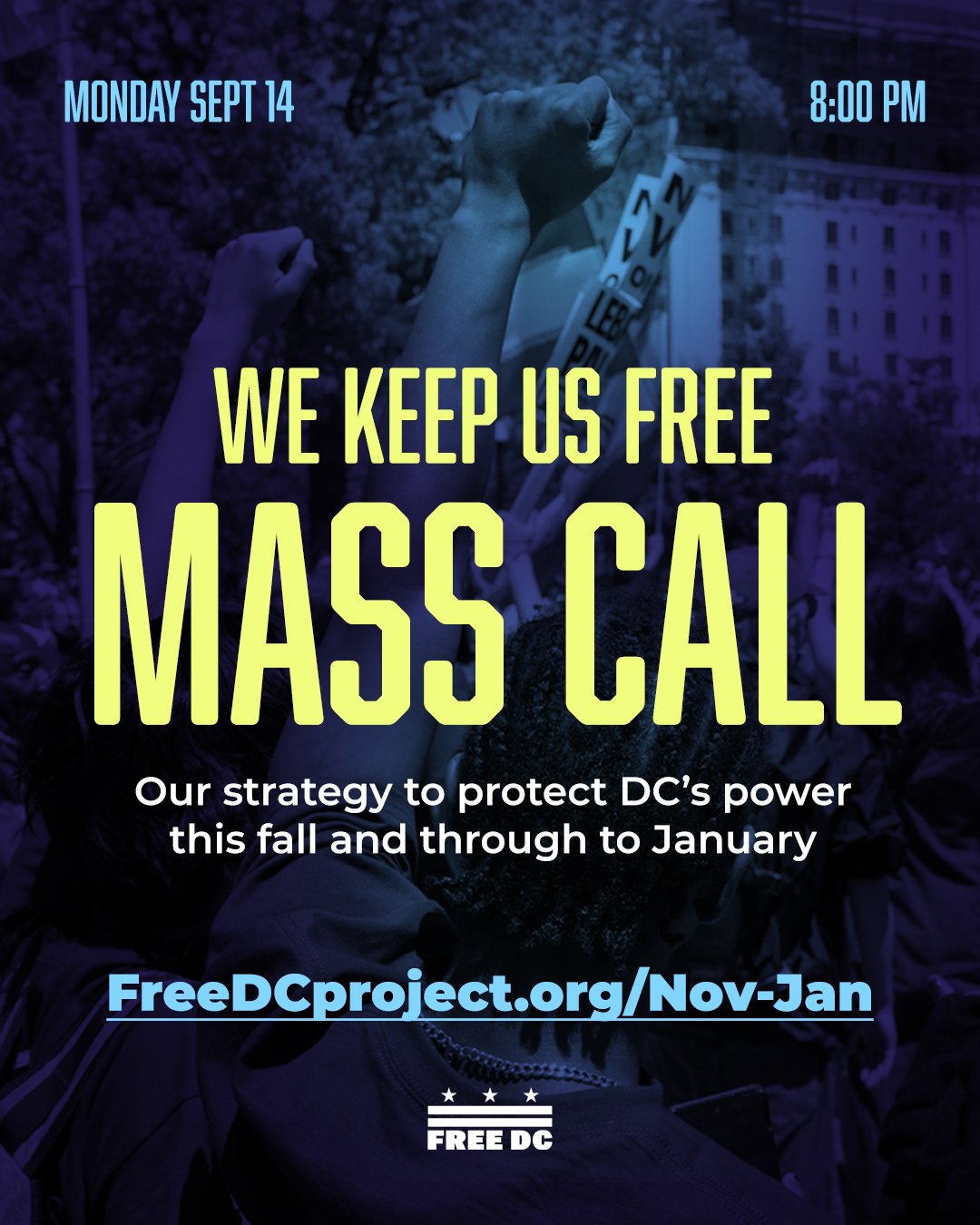 We Keep Us Free Mass Call