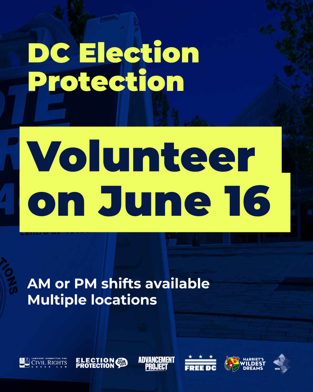 Protect our vote this June with the DC Election Protection Coalition ...