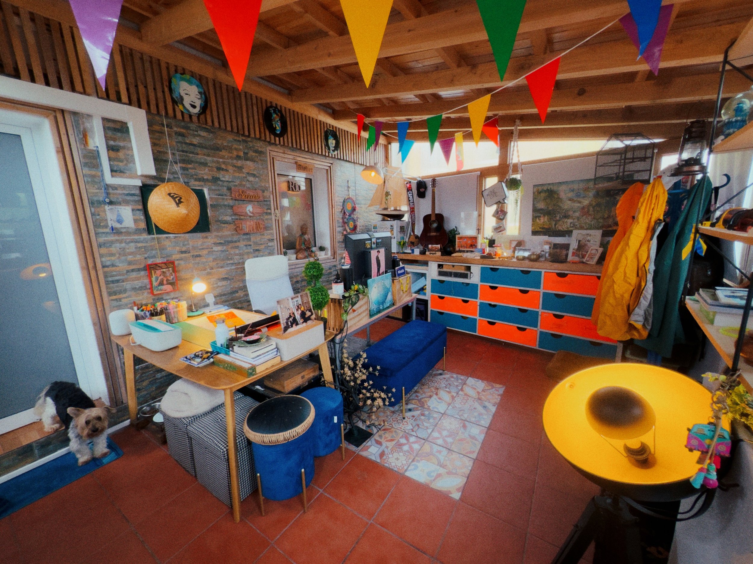 Art Studio Sete Cidades, São Miguel, Azores, Portugal. 