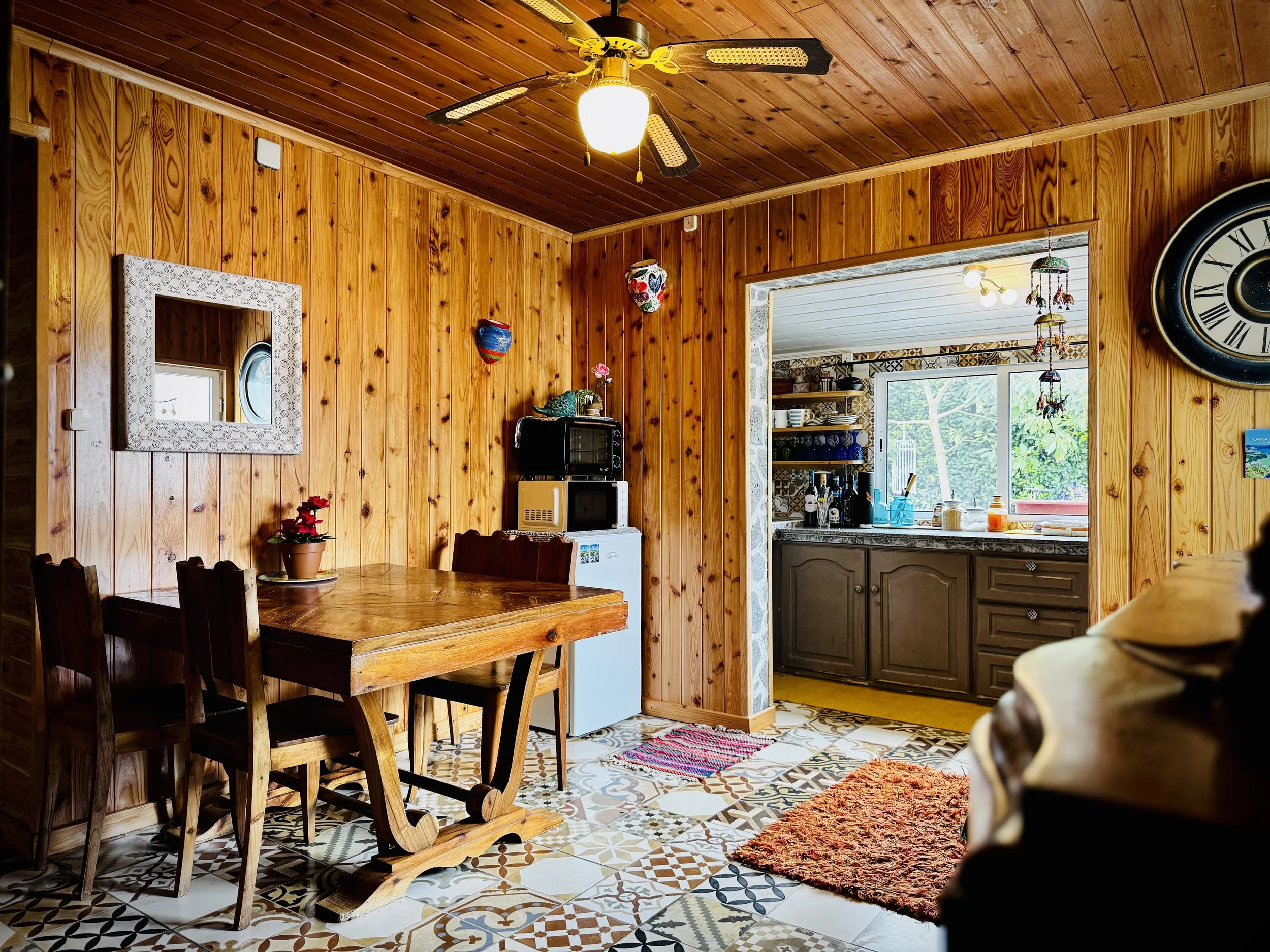 Living room: Crater's Artist Residency
