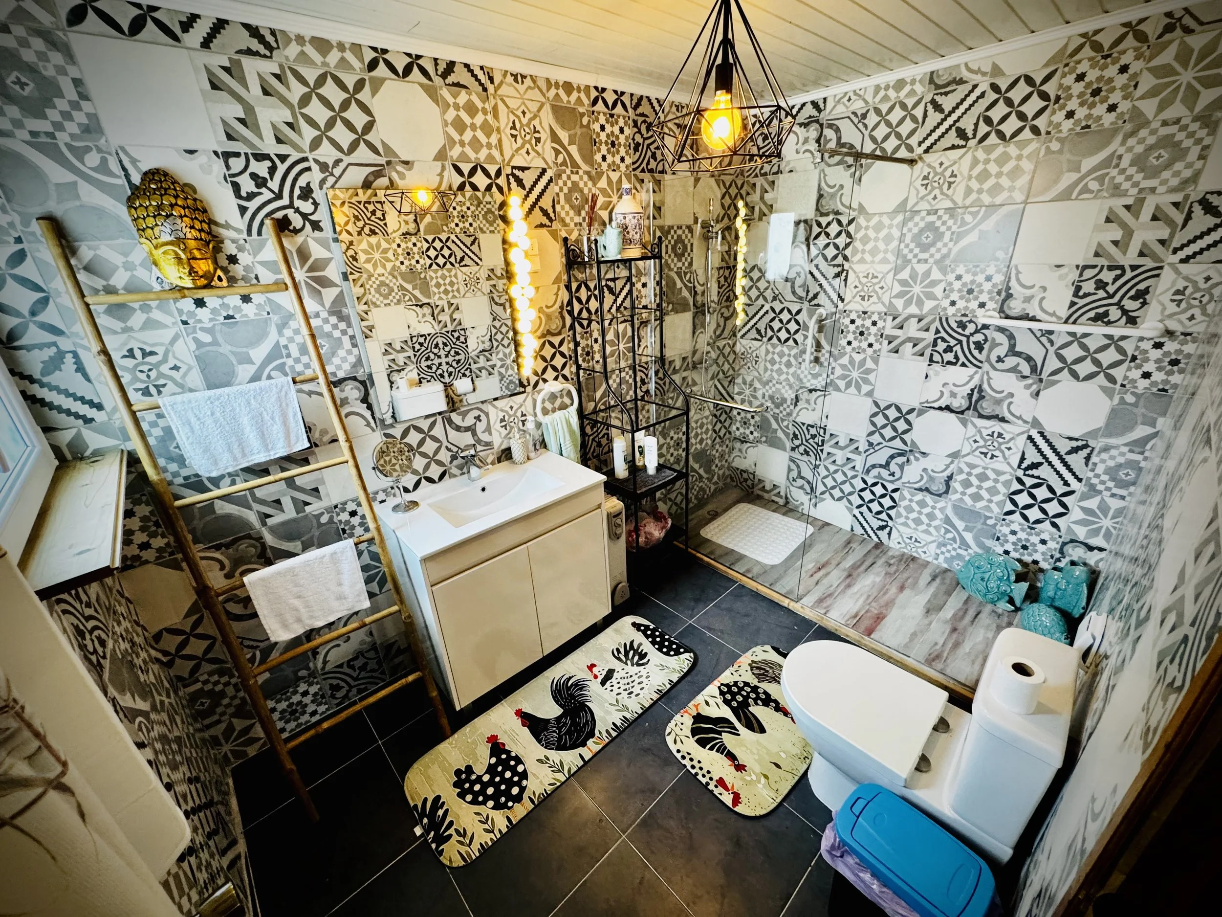 Bathroom: Crater's Artist Residency