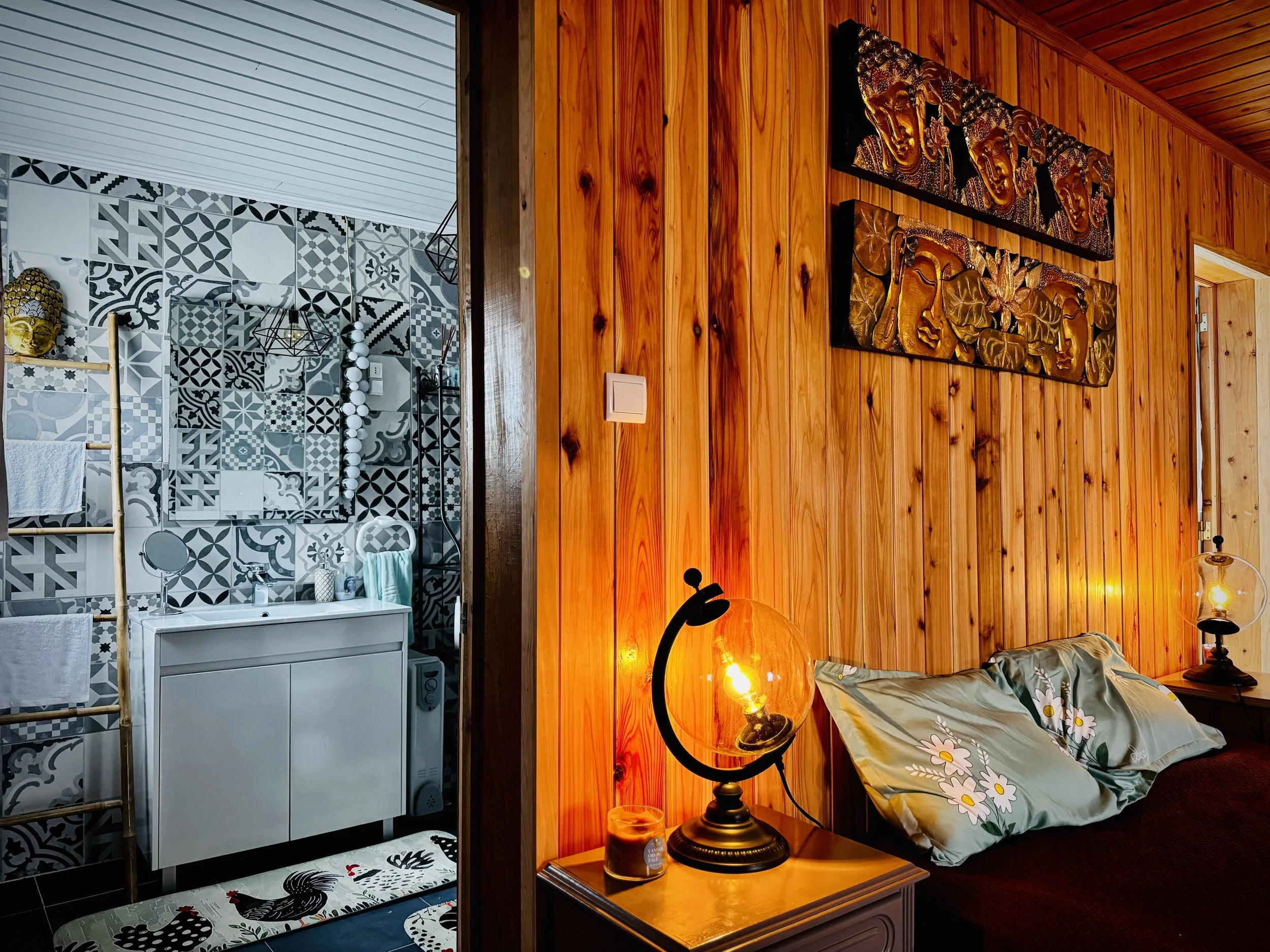 Bedroom: Crater's Artist Residency