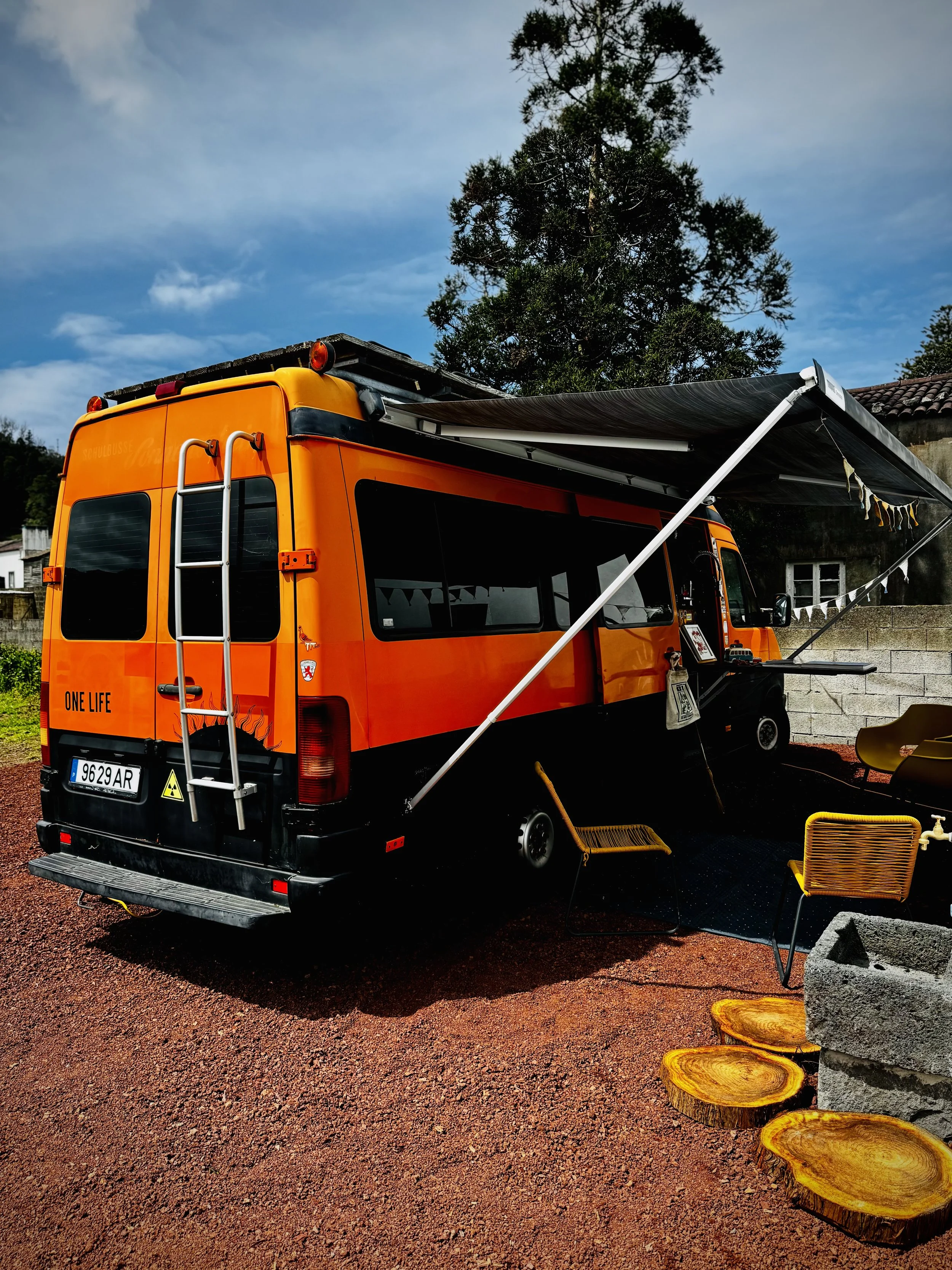 Astrovan in our garden