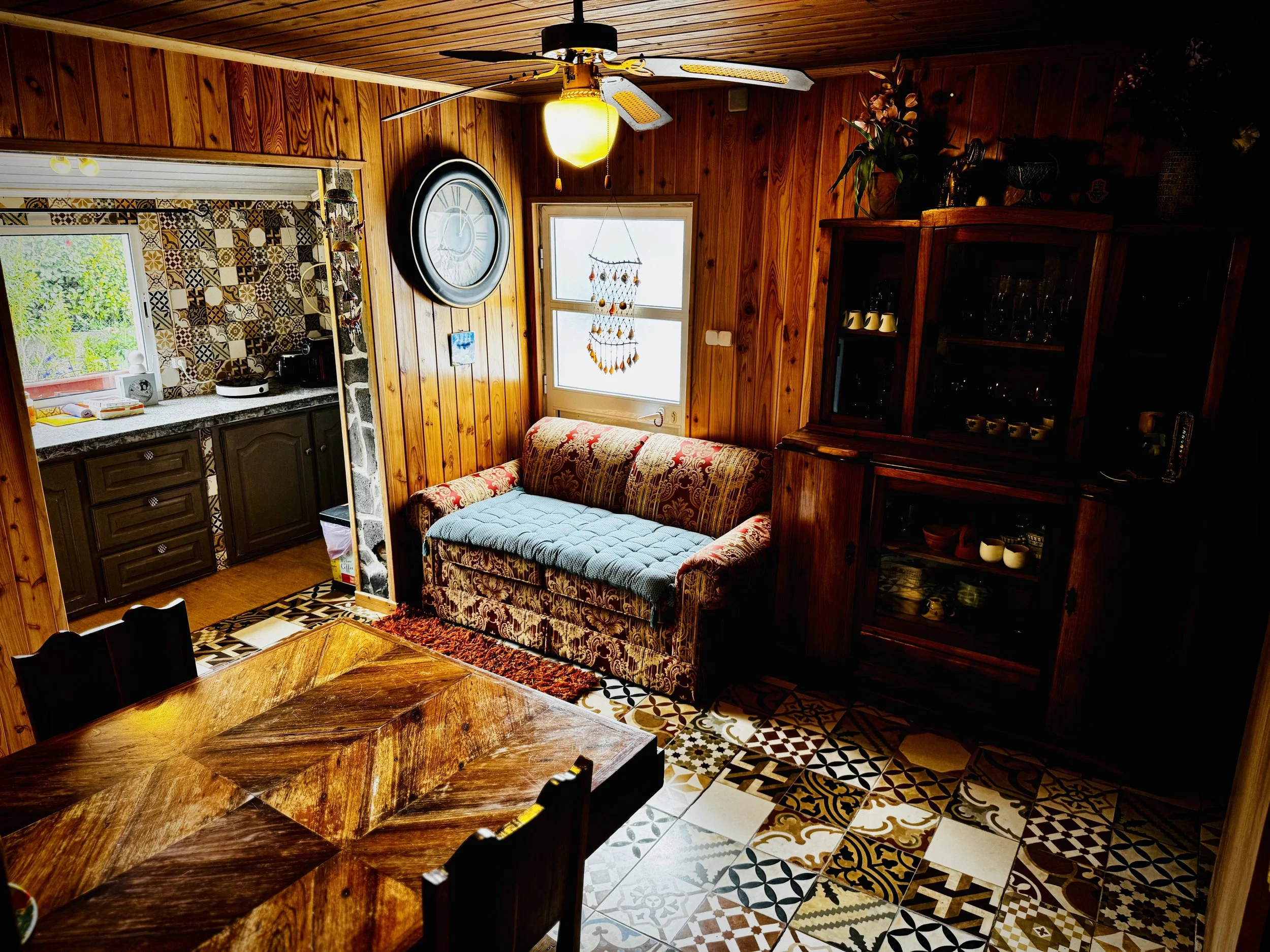 Living room: Crater's Artist Residency