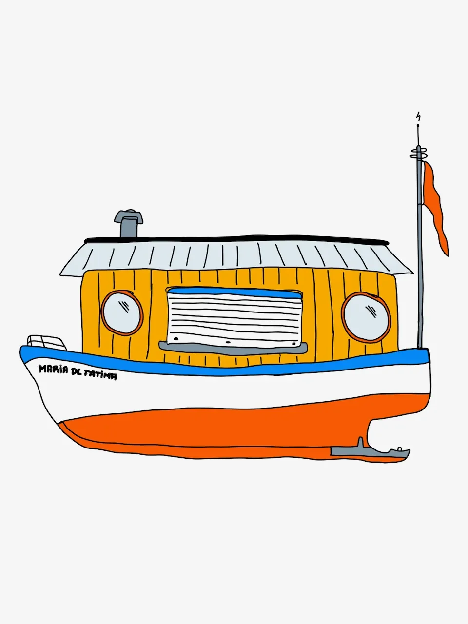 Carioca Breezy Food-Boat - Sete Cidades, Azores
