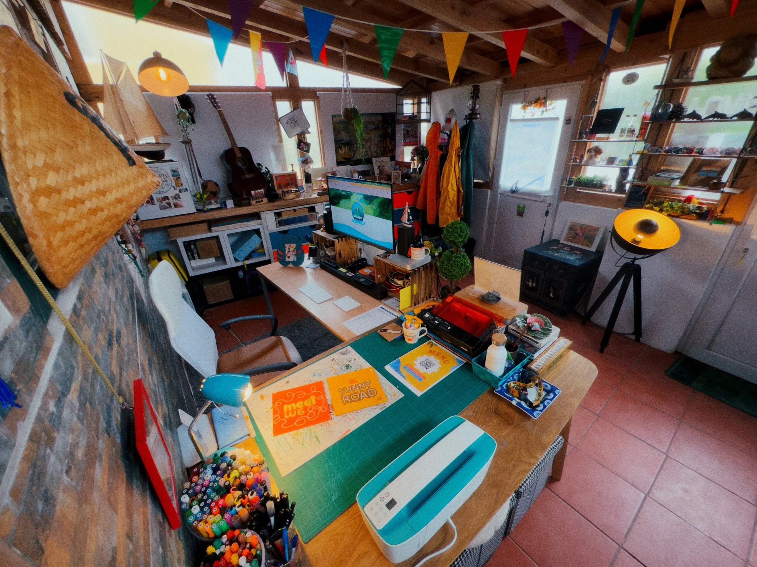 Art Studio Sete Cidades, São Miguel, Azores, Portugal. 