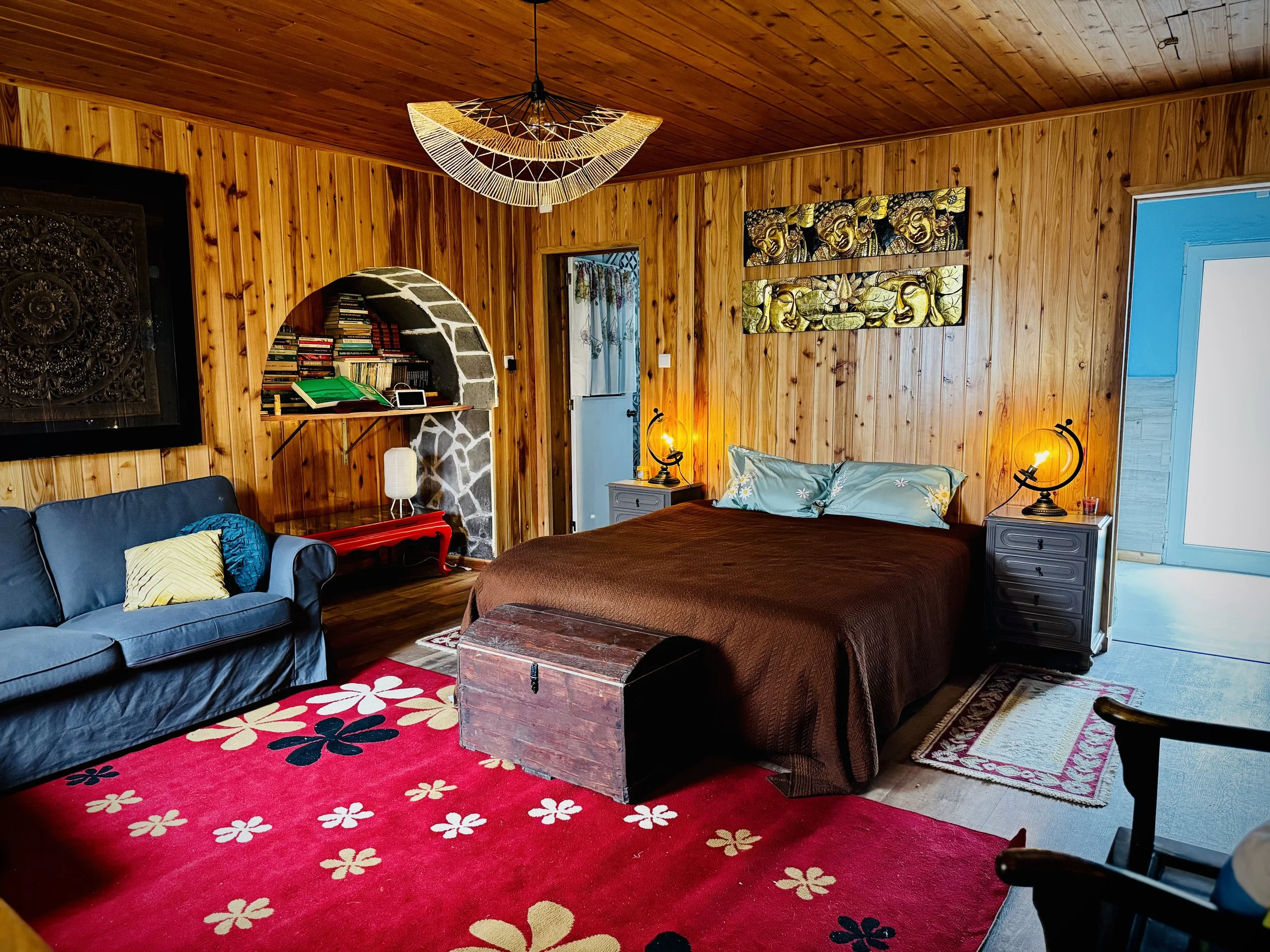 Bedroom: Crater's Artist Residency