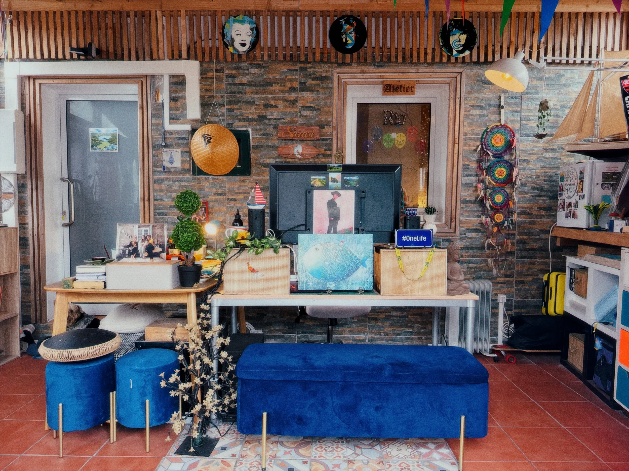 Art Studio Sete Cidades, São Miguel, Azores, Portugal. 