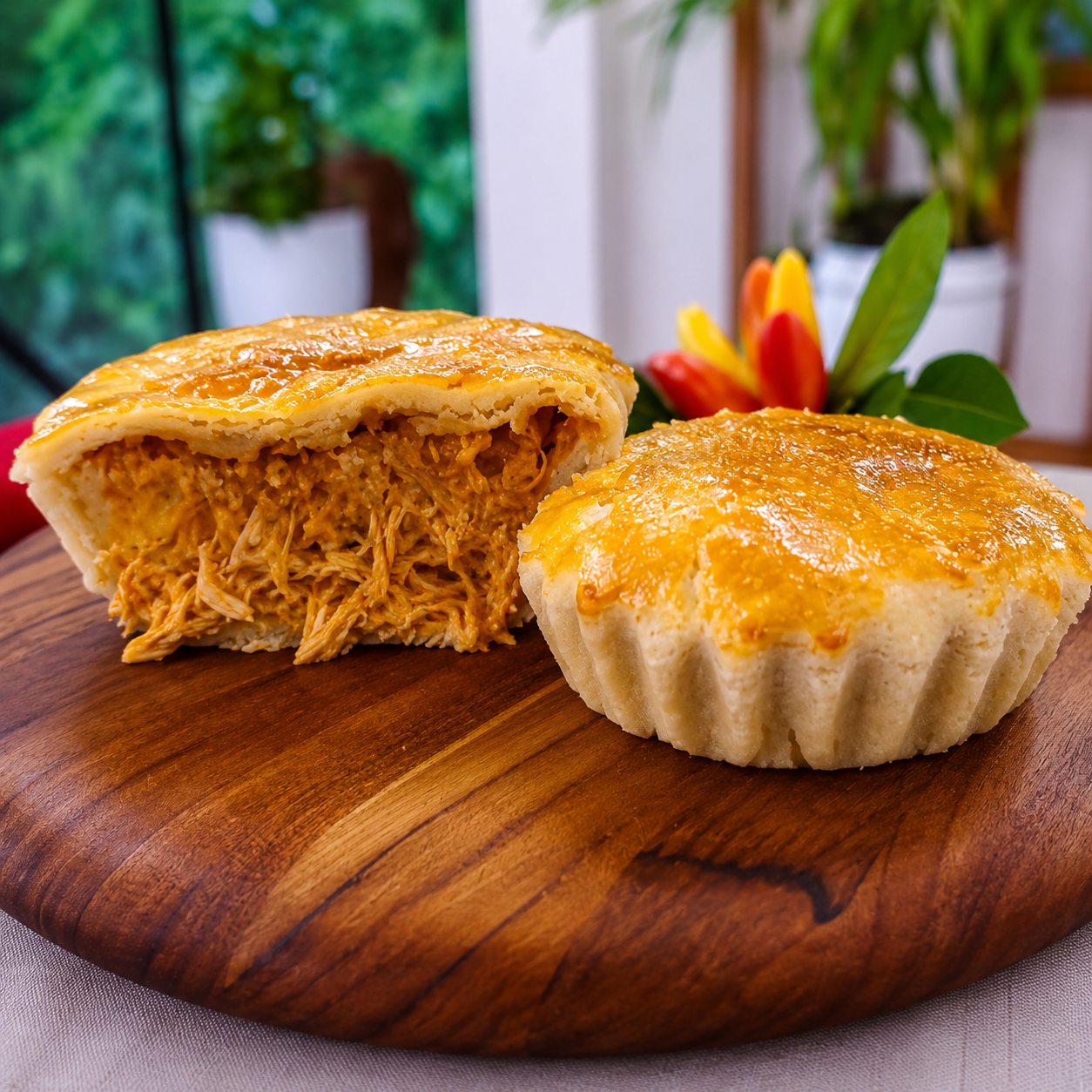 BRAZILIAN CHICKEN PASTRY