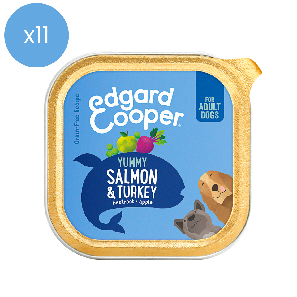 Edgard and Cooper Salmon & Turkey (150g) x11