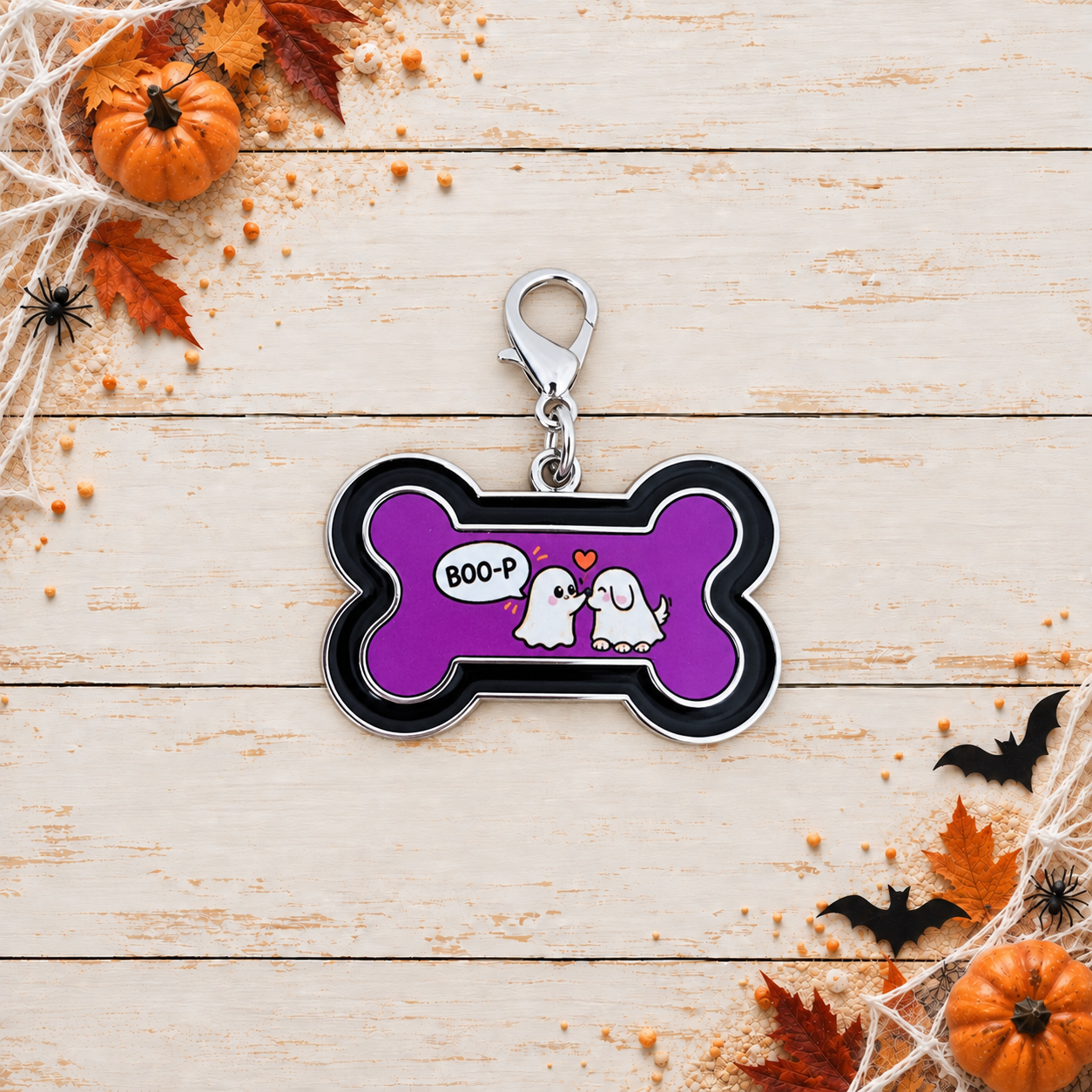 BOO-P Novelty Dog Tag