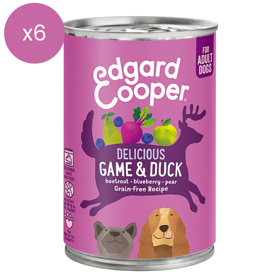Edgard and Cooper Game & Duck (400g) x6