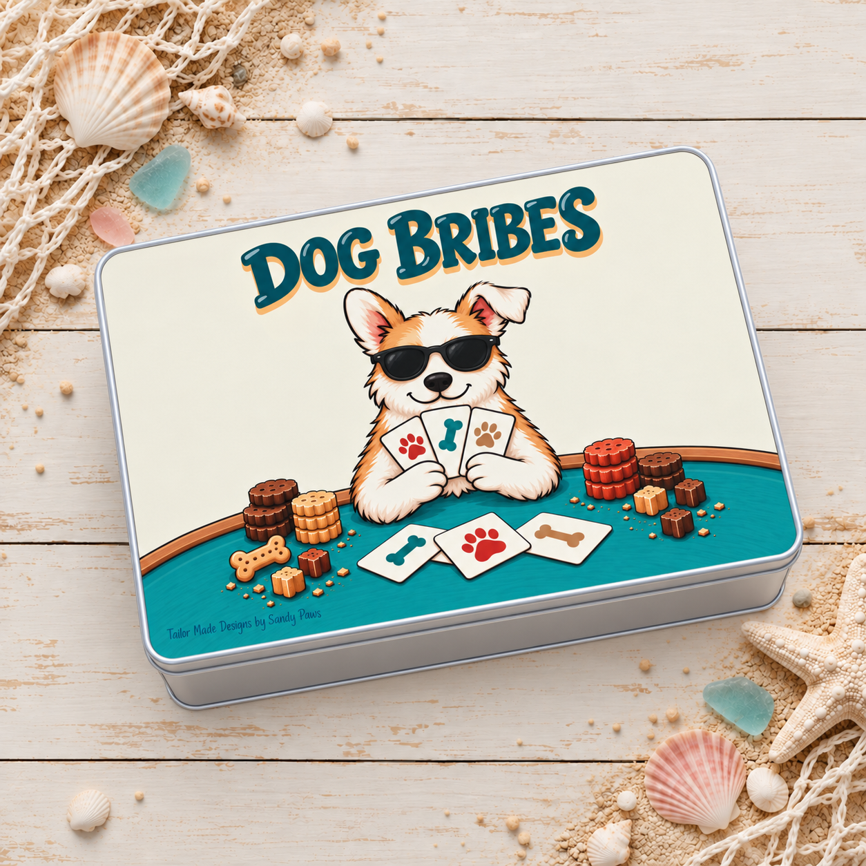 Dog Bribes Dog Treat Tin