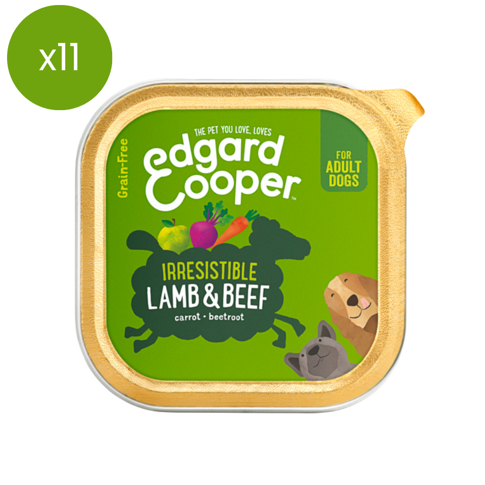Edgard and Cooper Lamb & Beef (150g) x11