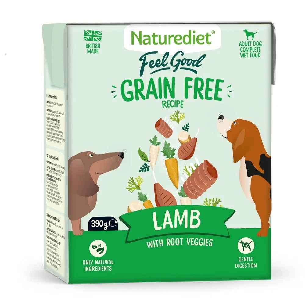 Naturediet Grain Free Lamb 390g