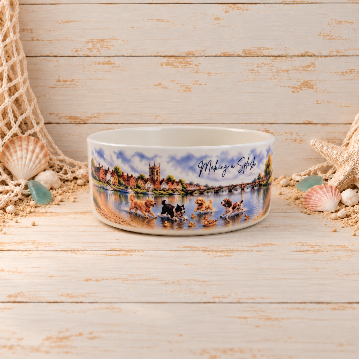 Making a Splash Ceramic Bowl