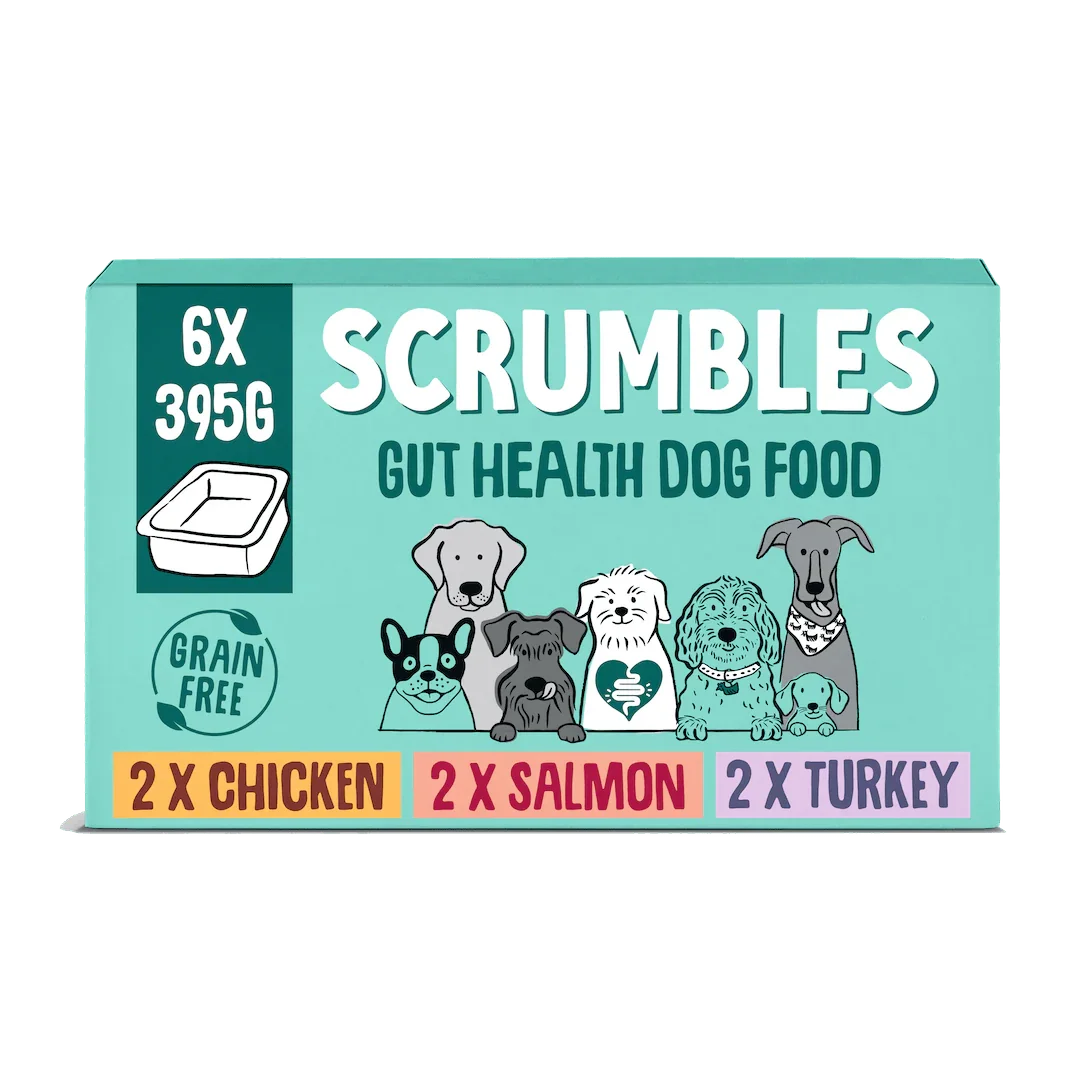 Scrumbles Variety Pack Chicken, Salmon & Turkey