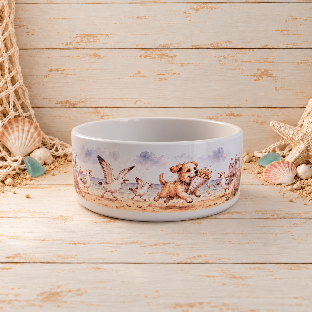 Chip Thief Ceramic Bowl