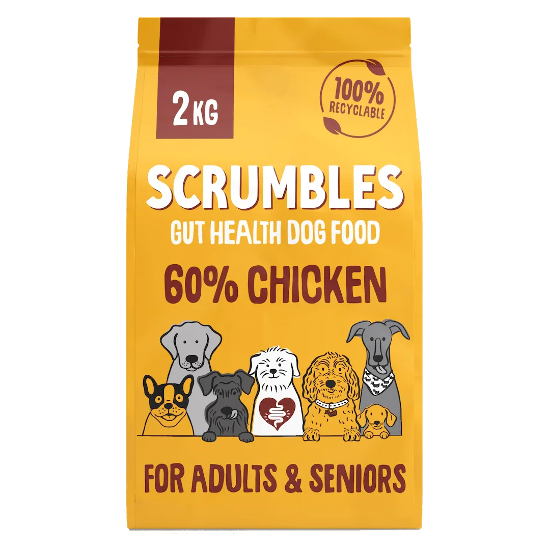 Scrumbles Dry Dog Food Adult Chicken 2kg