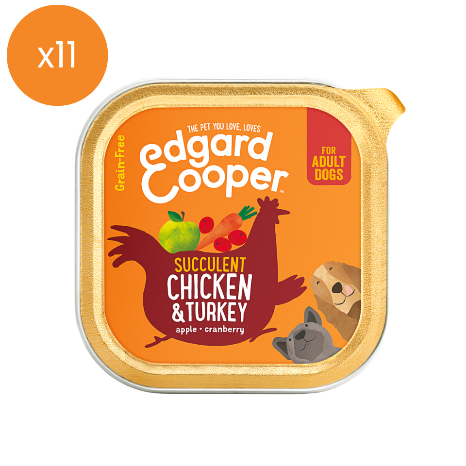 Edgard and Cooper Chicken & Turkey (150g) x11