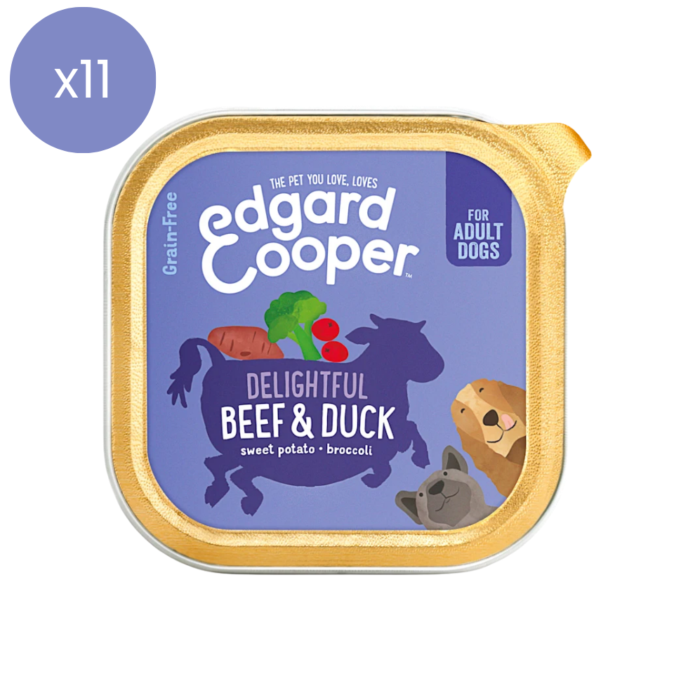 Edgard and Cooper Beef & Duck (150g) x11