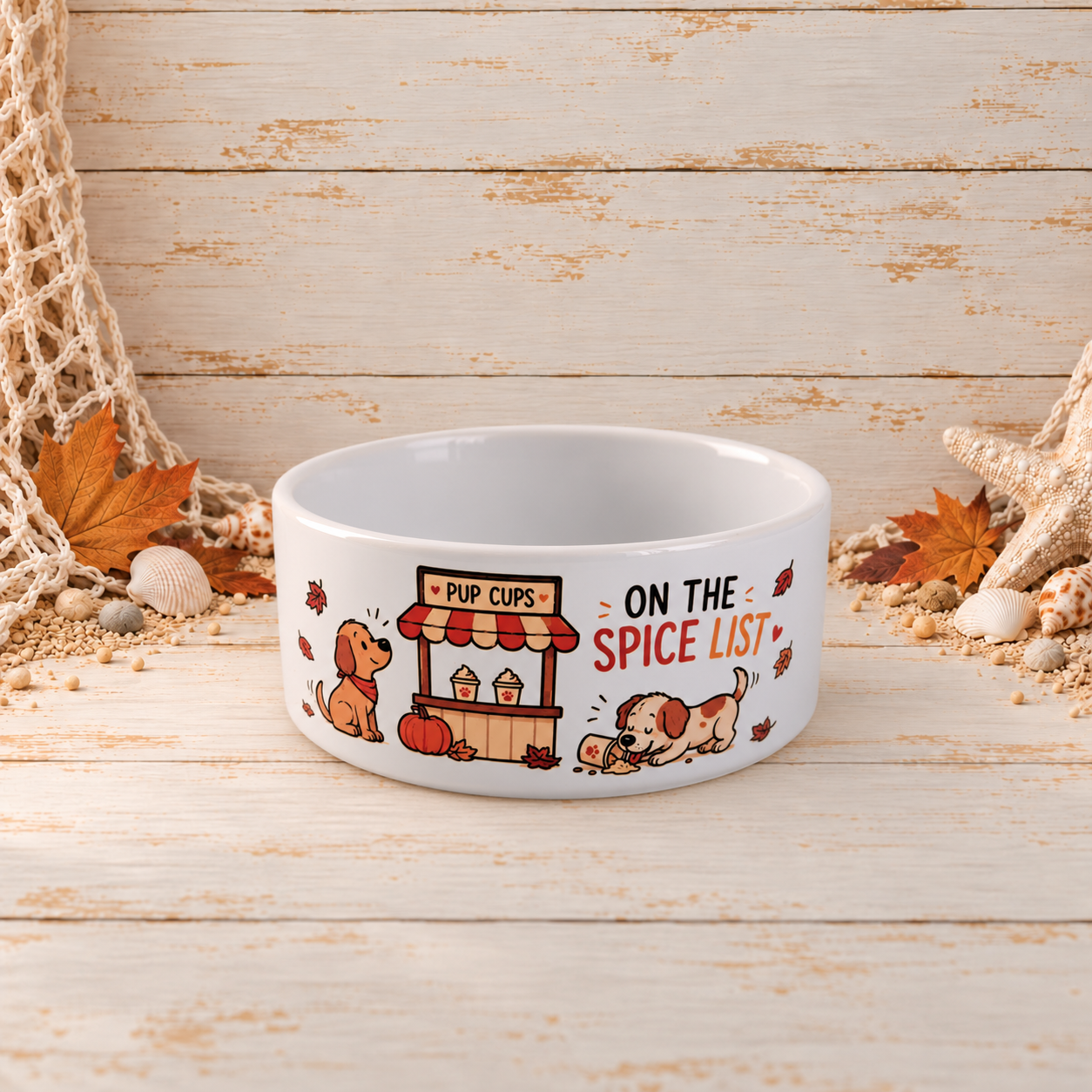 On the Spice List Ceramic Bowl