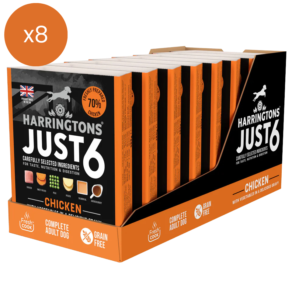 Harringtons Just 6 Chicken (380g) x8