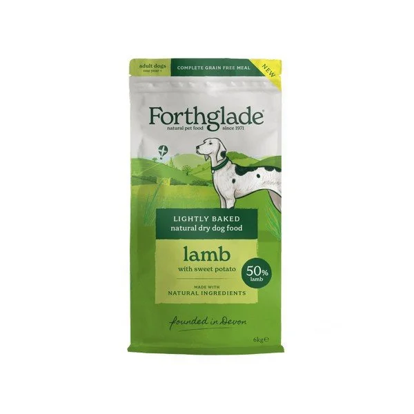 Forthglade Lightly Baked Grain Free Lamb Dry 6kg