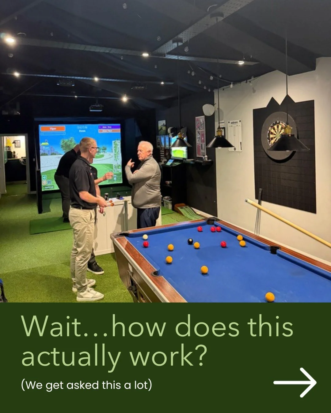 Here's how it actually works, because apparently people need to know this before they'll book:

You book a slot. You show up. We set you up on the simulator and show you how it works (takes about 2 minutes, you'll be fine).

Then you do whatever you 