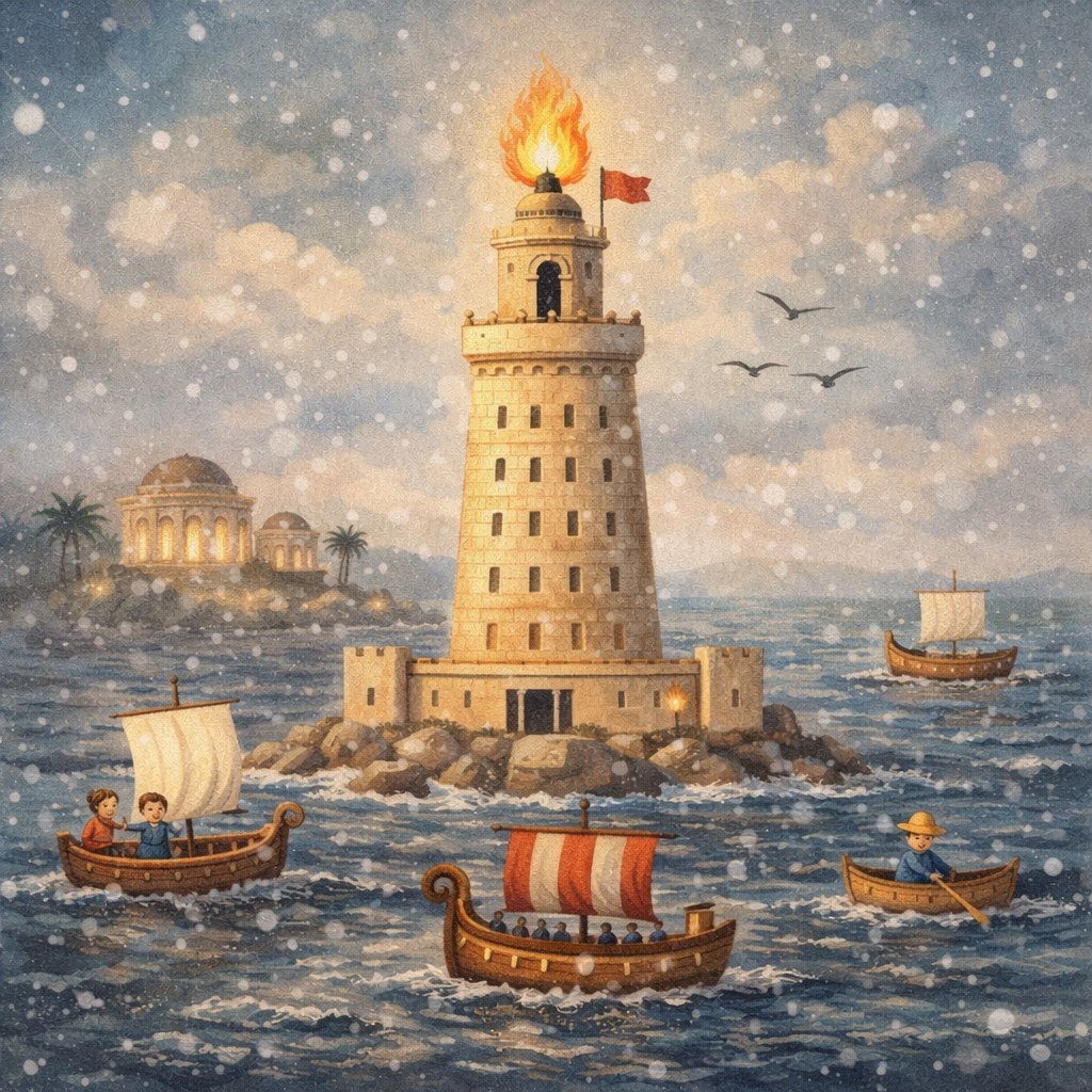 10 dejstev o Aleksandrijskem svetilniku