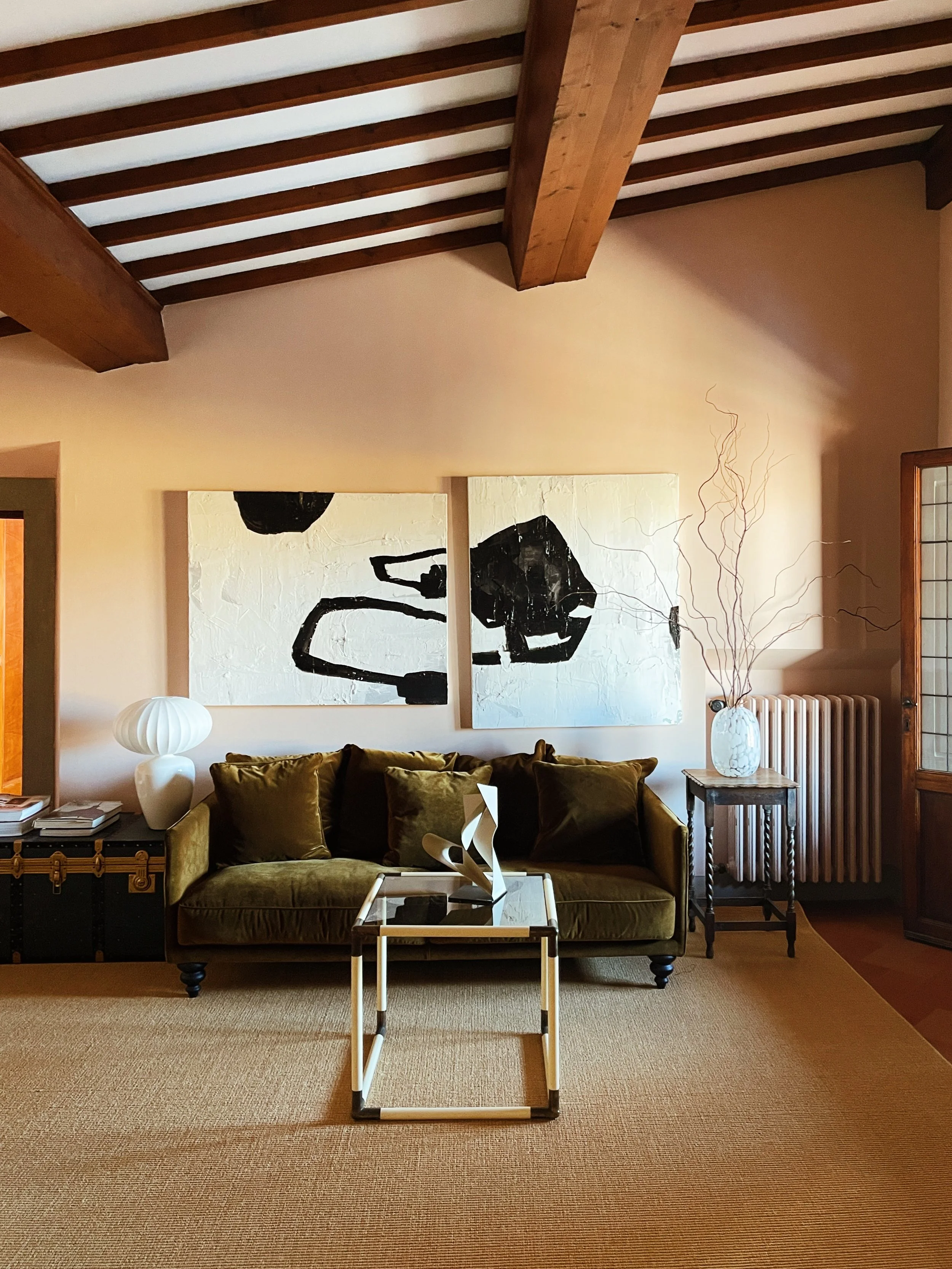 Design apartment by Homes & Villas by Marriott in Piazza di Santa Croce, Florence, Italy.