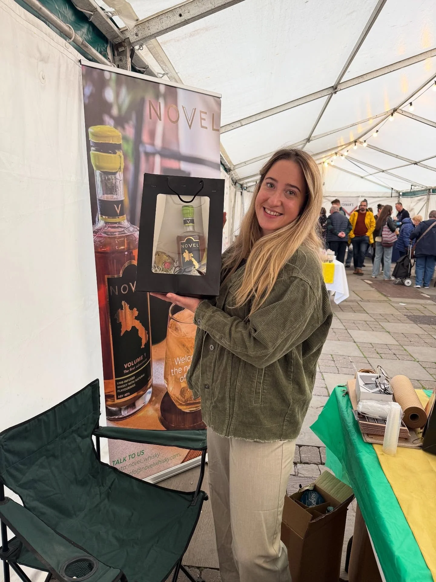 Great first day at the York food &amp; drink festival and our whisky gift packs making their first debut ✨

York holds a special place in our hearts as it&rsquo;s where Alishia and I met!