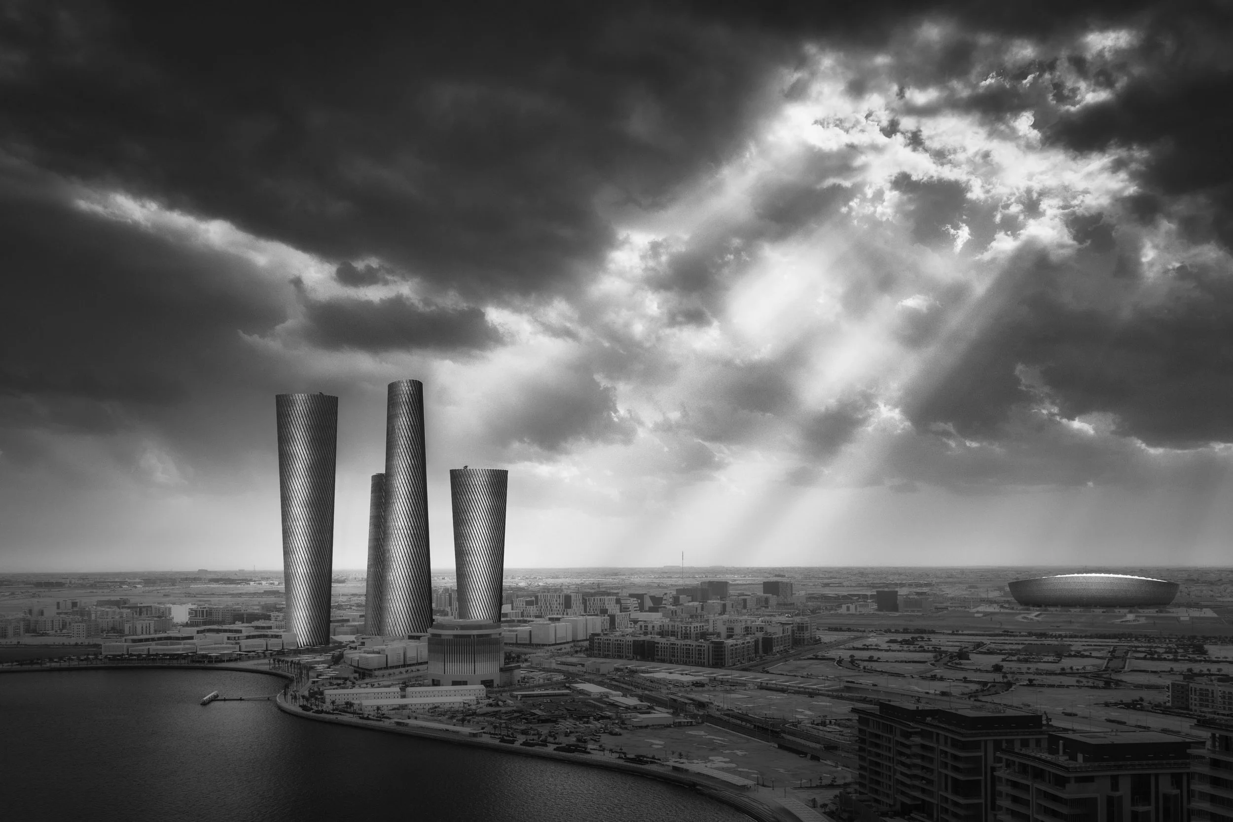sarab-ahmad-alnaji-towers-lusail-TOWERS-LUSAIL-stadium-sunrays-doha.jpg