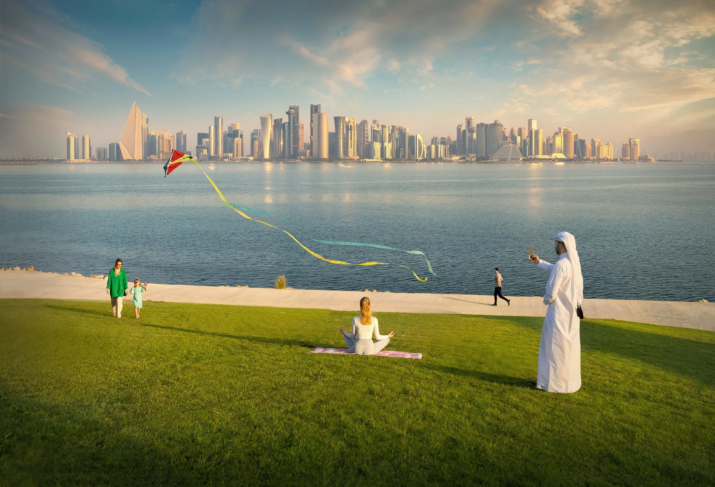 Photographing Qatar's Landmarks for Qatar Tourism
