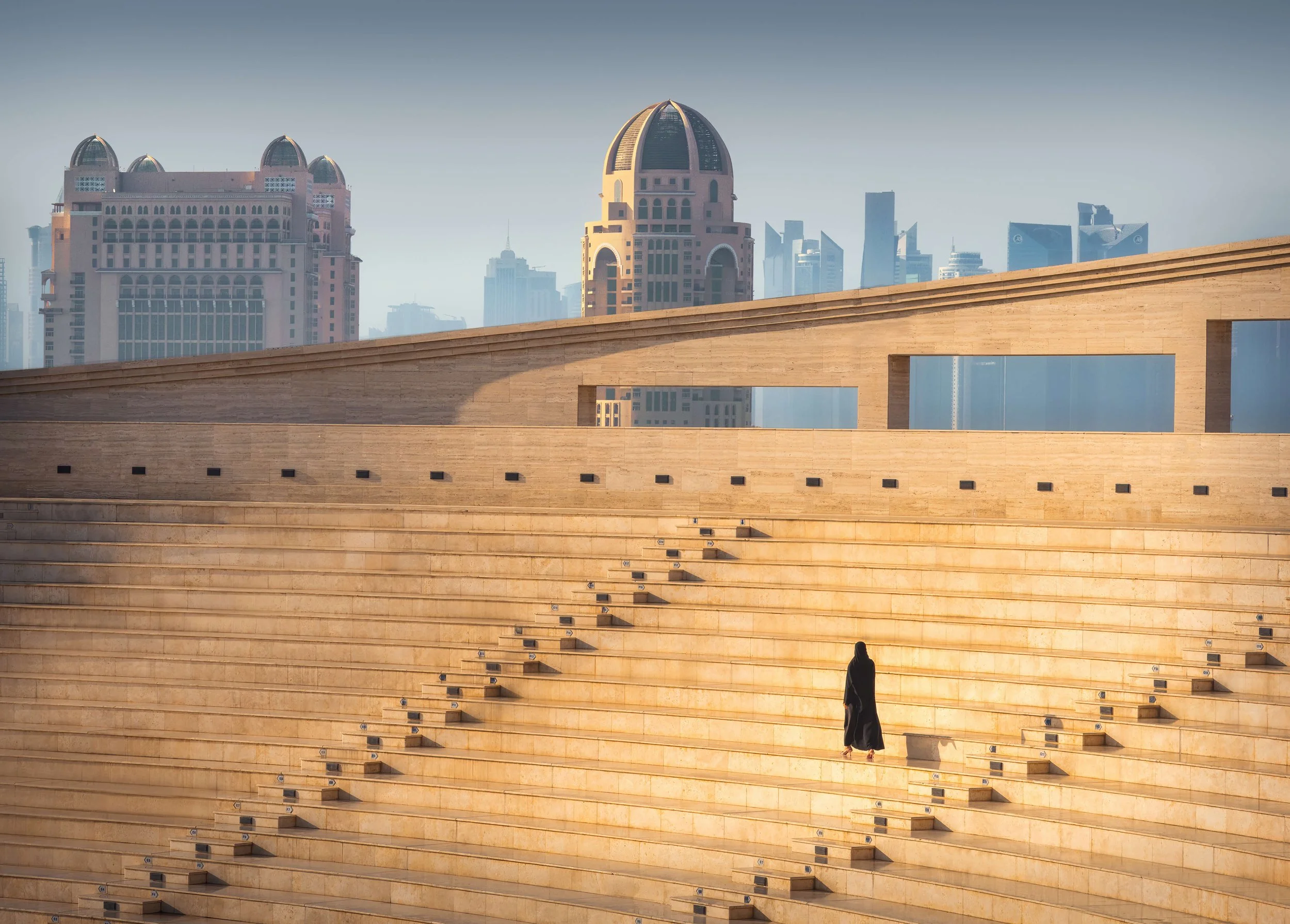 Katara amphitheater, Doha, Qatar - fine art photography by SARAB, Ahmad Alnaji
