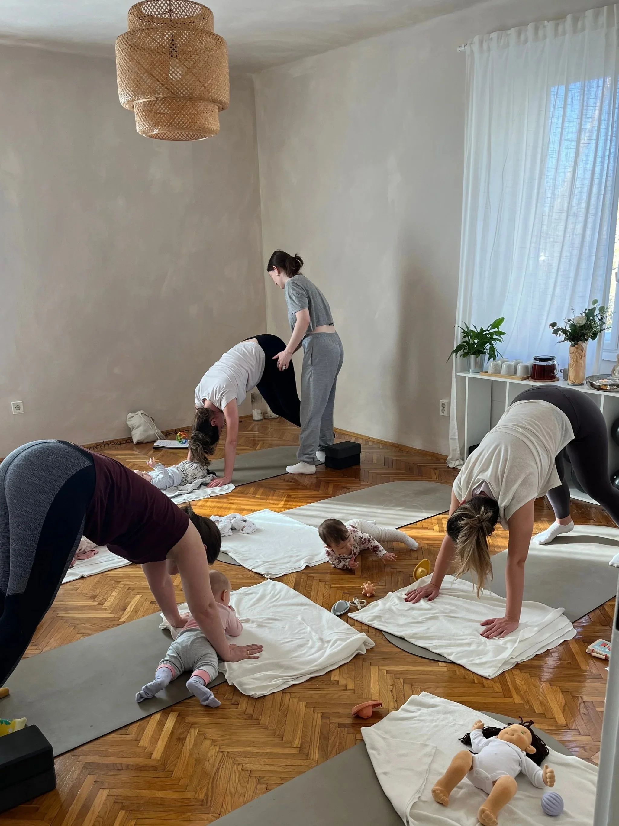 Baba-mama jóga a Briewell stúdióban Budapesten a 11. kerületben