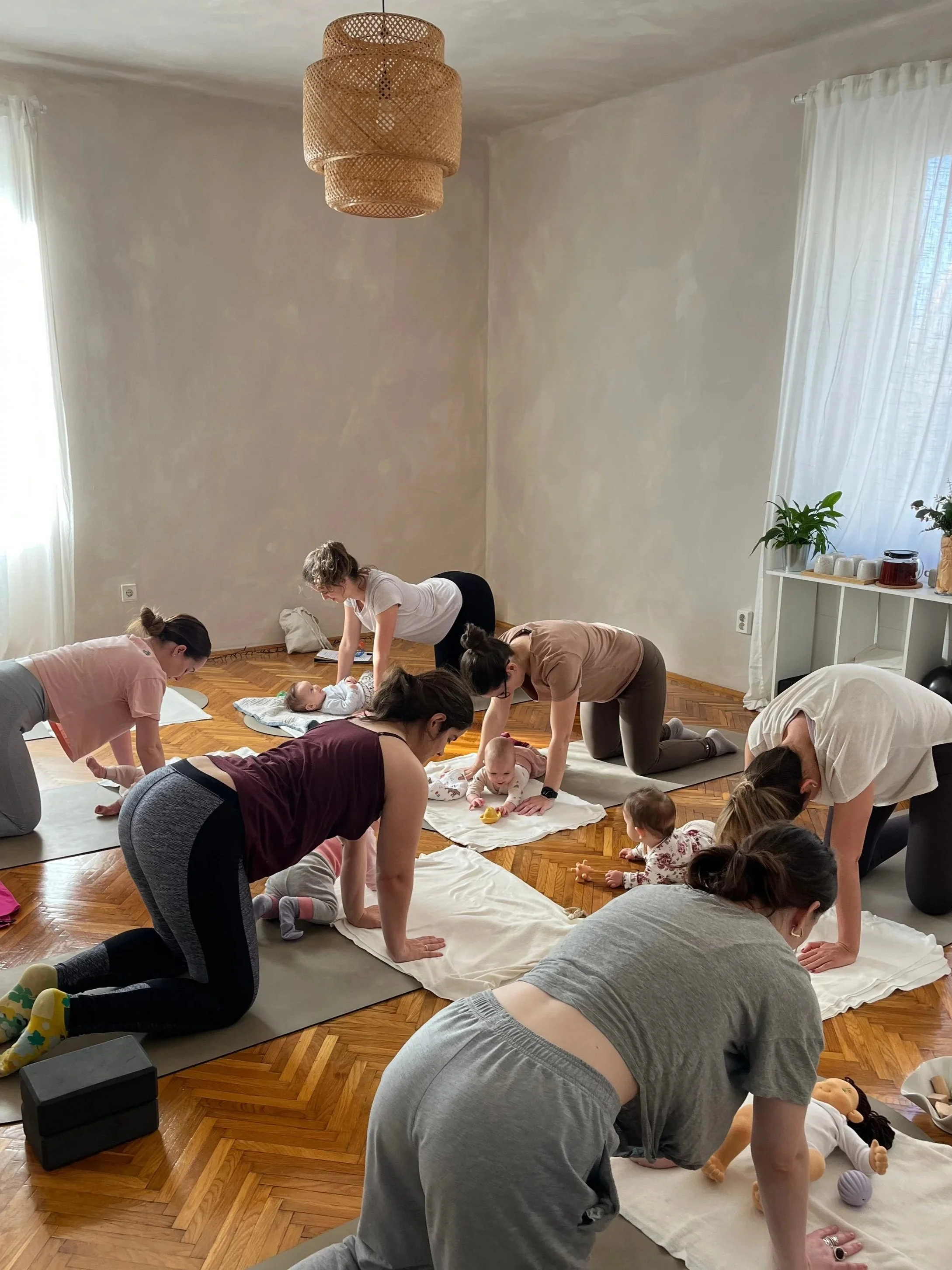 Baba-mama pilates a Briewell stúdióban Budapesten a 1.. kerületben