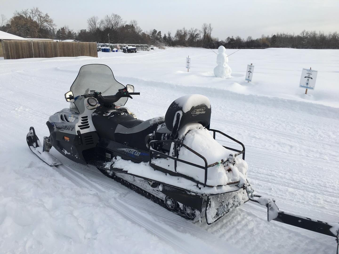 SGC out doing its thing this morning, great day to ski!