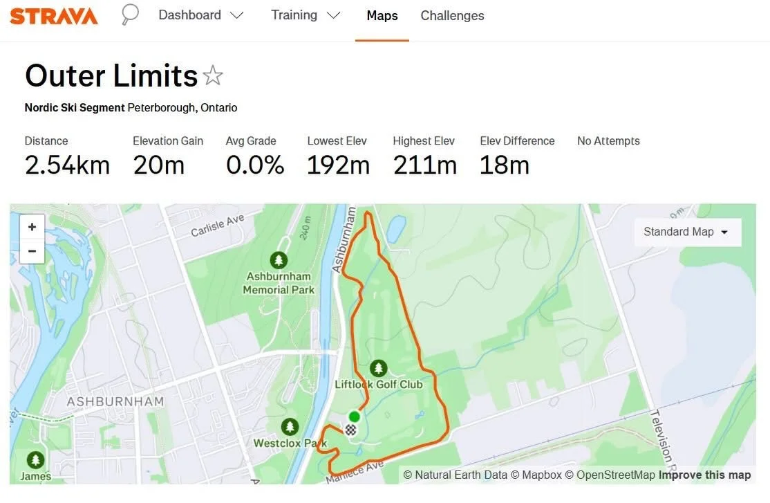 Couple new Strava segments were added to the trail. &ldquo;Outer Limits&rdquo; (clockwise) &amp; &ldquo;Outer Limits 2&rdquo; (counter clockwise) is a 2.7k loop that traces the perimeter of the course starting &amp; finishing at the clubhouse.
Keep t