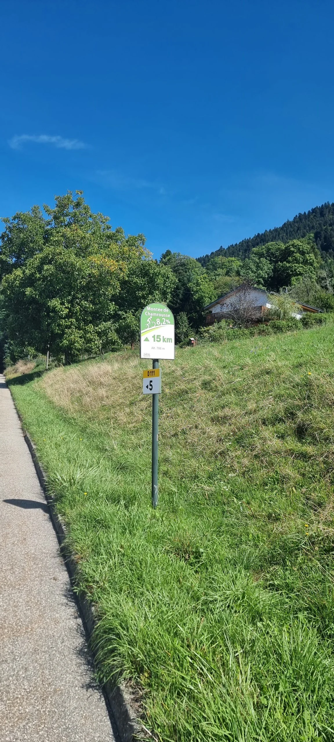 Chamrousse tijdens Coduvelo Alpen tocht