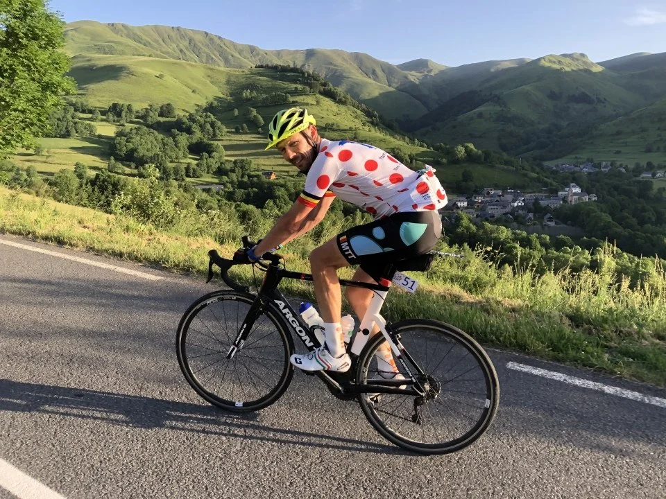 Stephane Vandamme neemt deel aan Coduvelo Tour '76