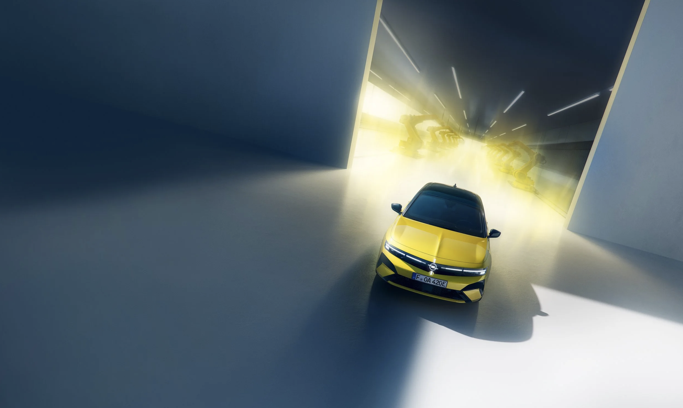 THE NEW OPEL ASTRA . MADE IN RÜSSELSHEIM.