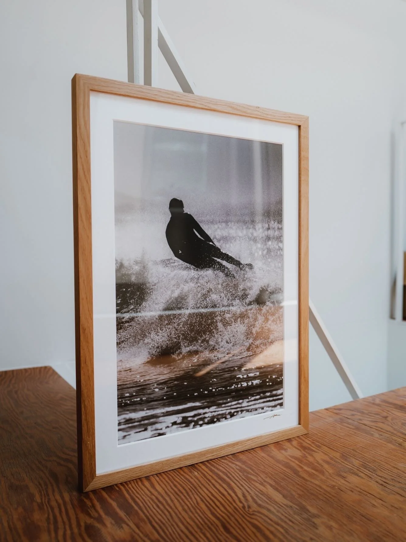 Before returning to Okinawa, I completed a new artwork and had it printed and custom-framed in oak for a client&rsquo;s order.

Thanks for the great session,
@jjwessels_ the other day.

🌊🌊