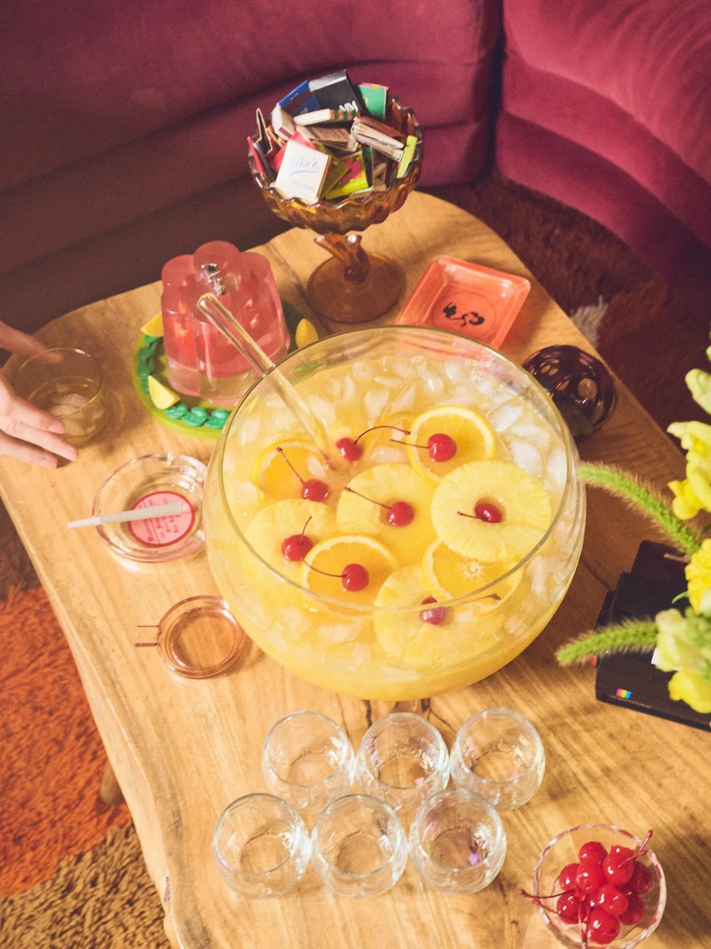 we do high punch, not high tea🍒