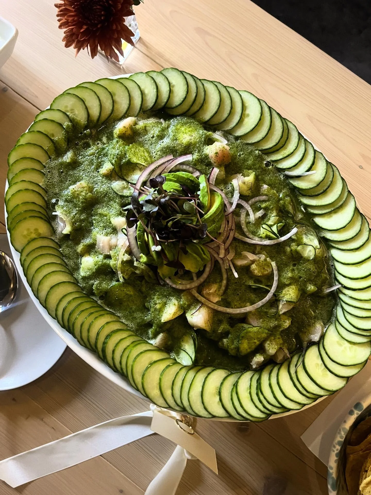 our snapper ceviche goes hard 😮&zwj;💨