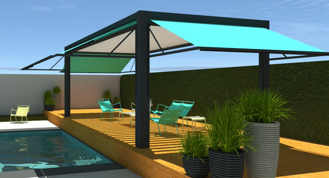 Lamellendach – OPEN R3