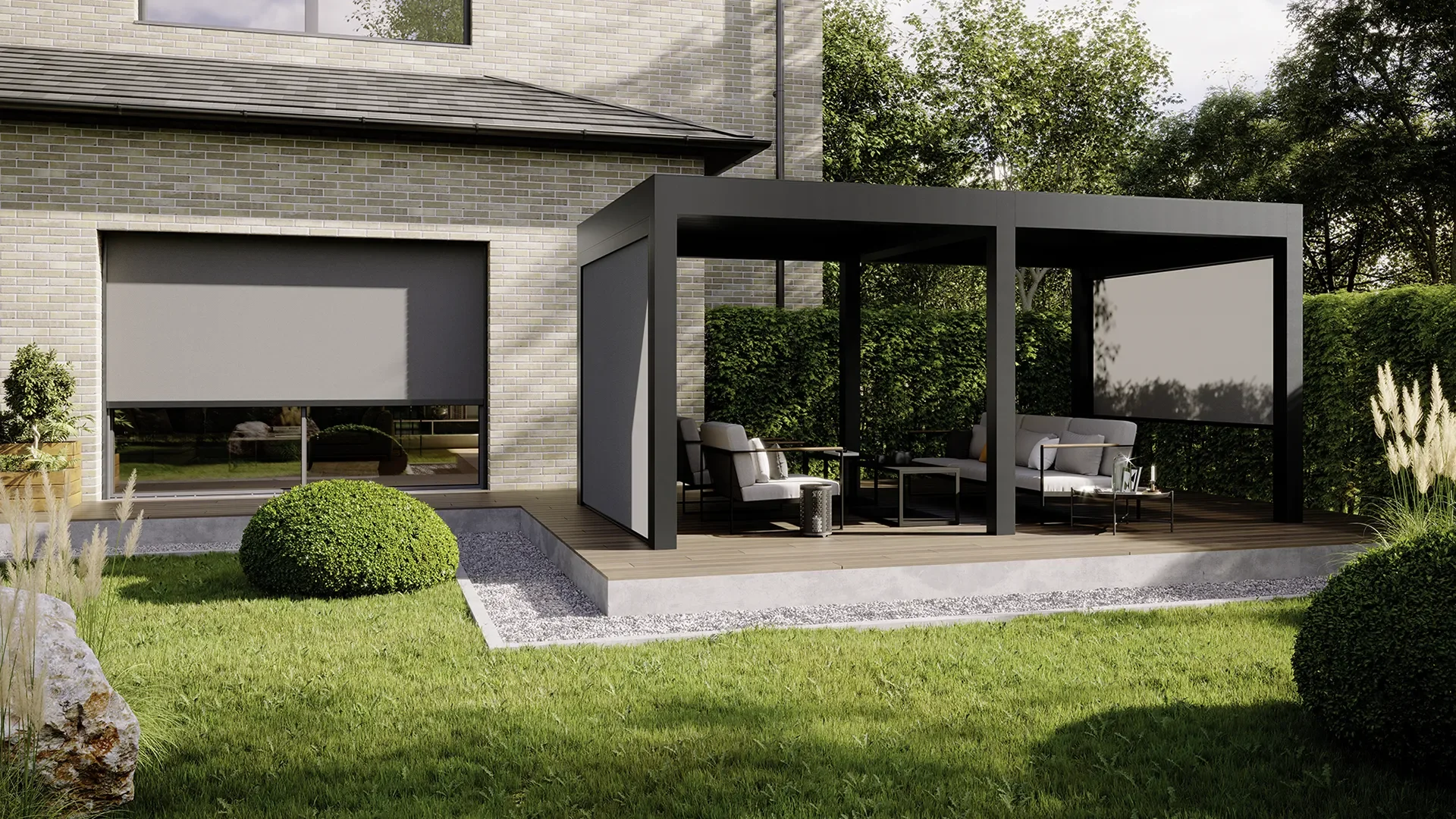 Lamellendach – SB400PRO