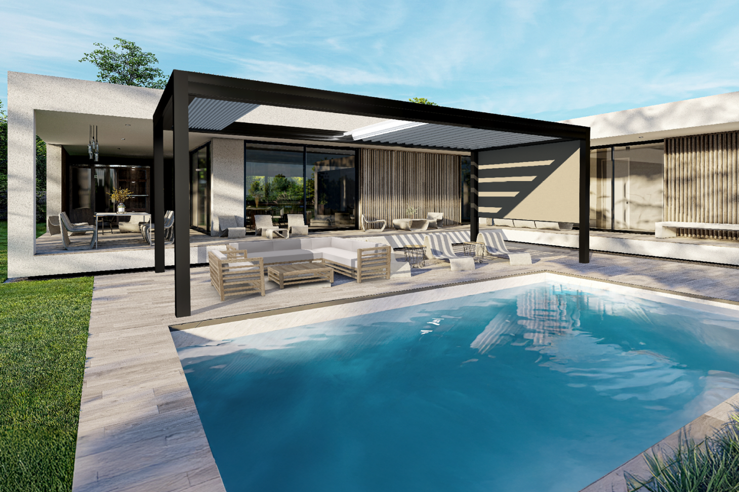 Lamellendach – OPEN R3