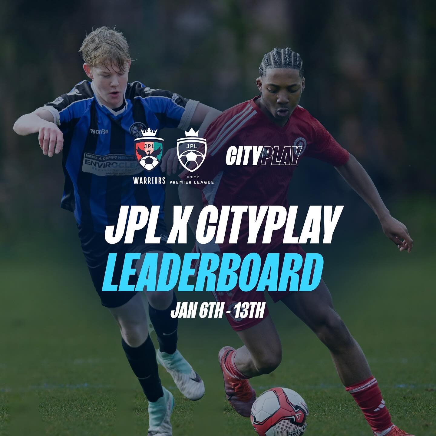 🏆 JPL Leaderboards: January 6&ndash;13th 🏆

The latest JPL Leaderboards are here, showcasing the hard work and dedication of players across the league! 💪 

Every stat reflects the effort, skill, and determination these athletes bring to the pitch 