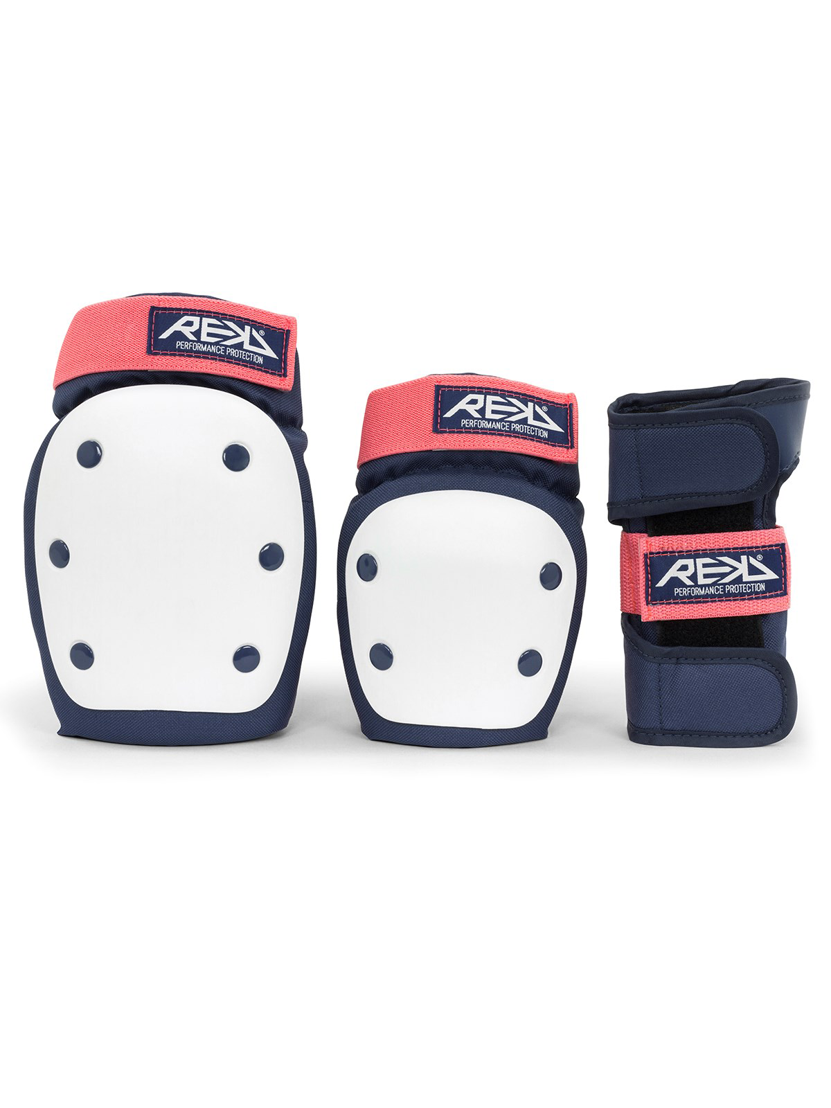 REKD Heavy Duty Triple Pad Set Blue/Pink